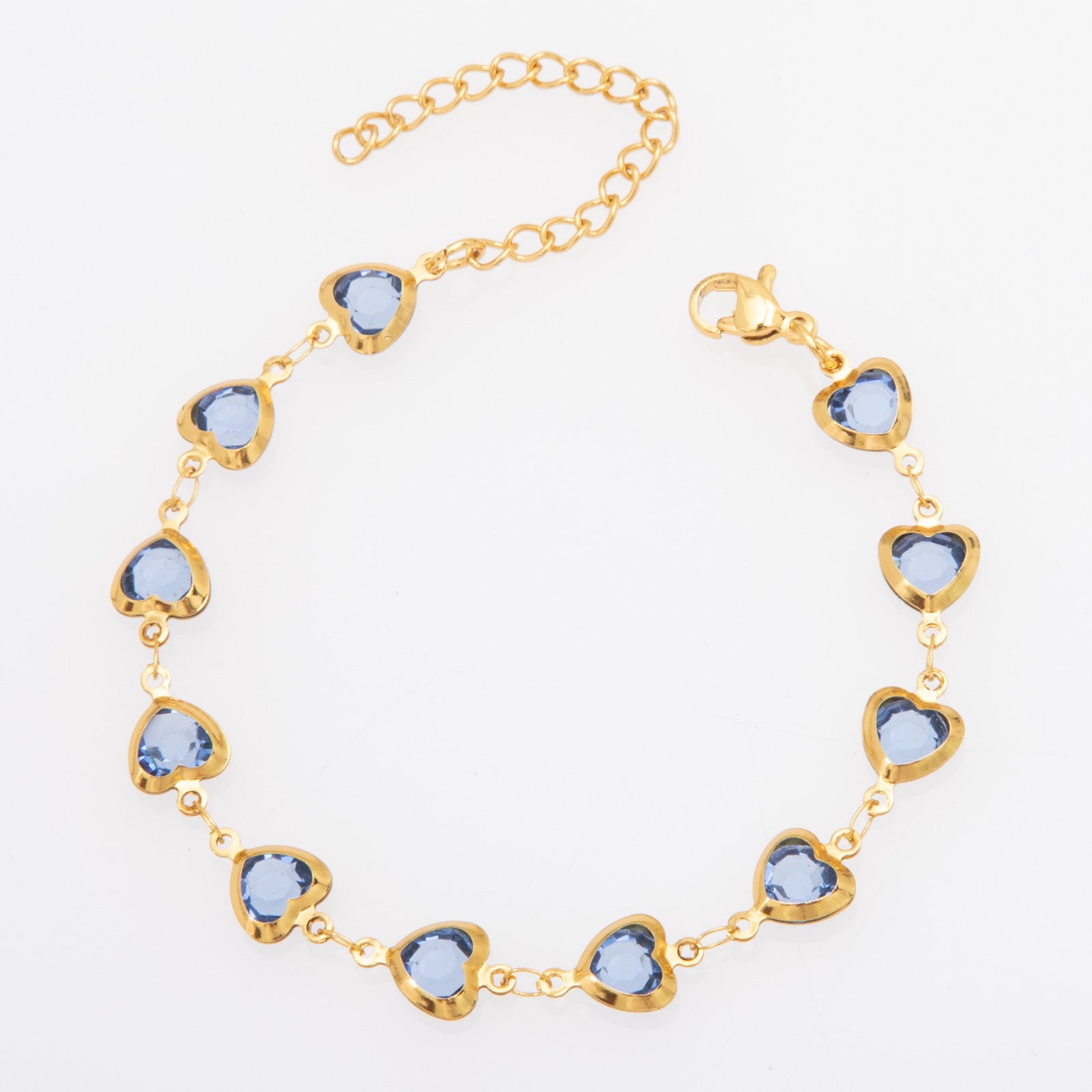 Pulsera Corazones Diferente Colores