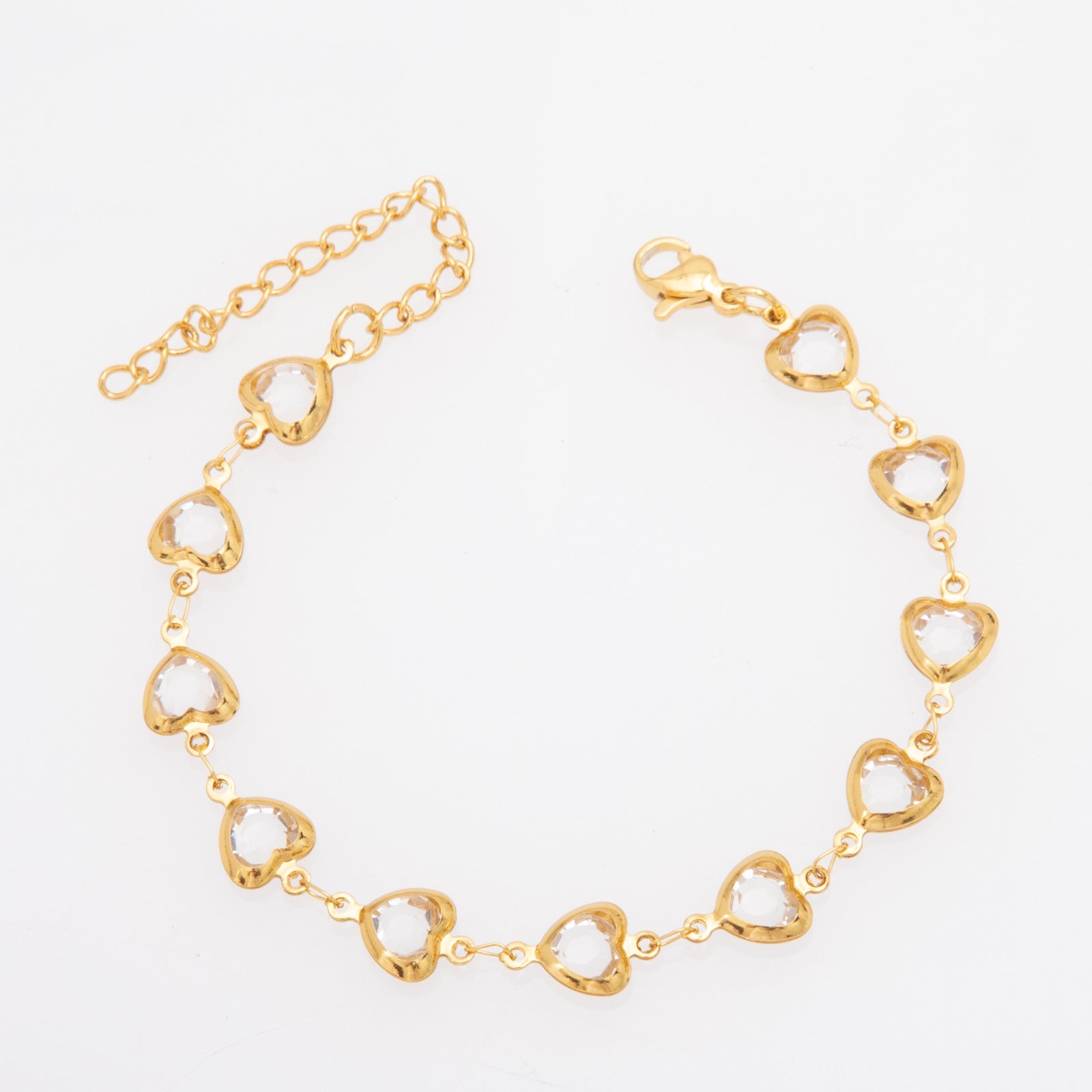 Pulsera Corazones Diferente Colores