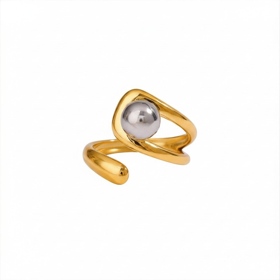 Sortija 2 tonos ajustable