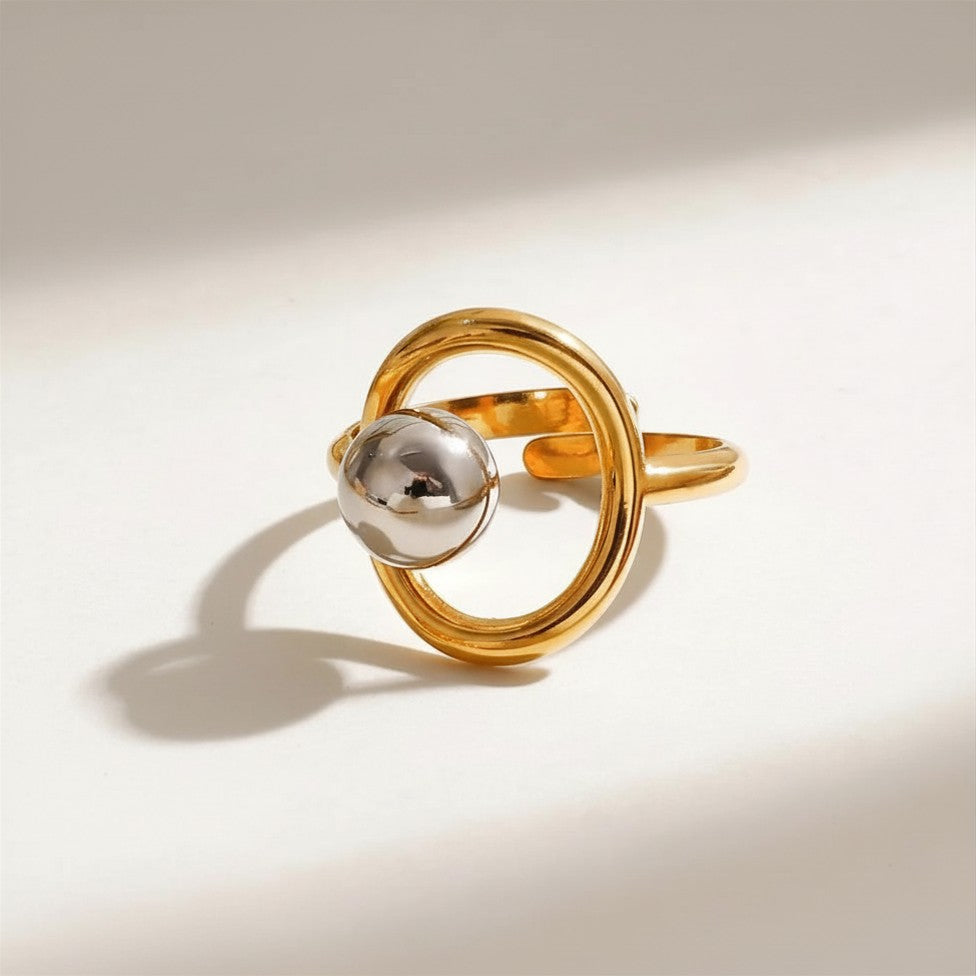 Sortija 2 tonos ajustable