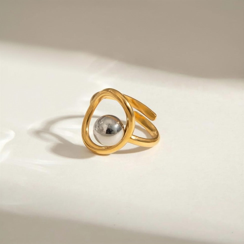 Sortija 2 tonos ajustable